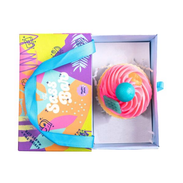 The Sass Bar Bubblegum Cupcake Soap (115 g) - The Sass Bar