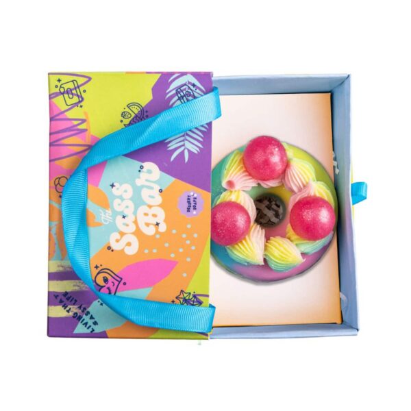 The Sass Bar Cherry Glazed Donut Soap (80 g) - The Sass Bar