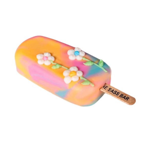 The Sass Bar Gardenia Bloom Popsicle Soap (100 g) - The Sass Bar