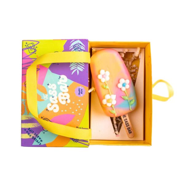 The Sass Bar Gardenia Bloom Popsicle Soap (100 g) - The Sass Bar