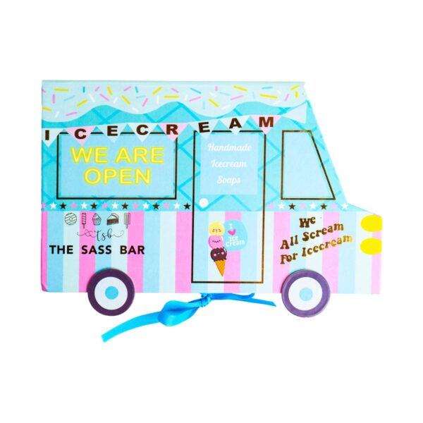 The Sass Bar Ice-Cream Truck Soap Gift Box (4 pcs) - The Sass Bar