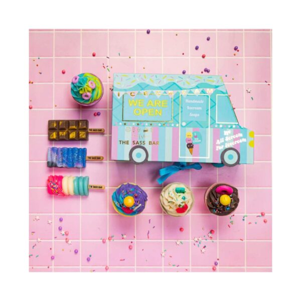 The Sass Bar Ice-Cream Truck Soap Gift Box (4 pcs) - The Sass Bar