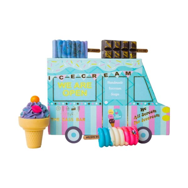 The Sass Bar Ice-Cream Truck Soap Gift Box (4 pcs) - The Sass Bar