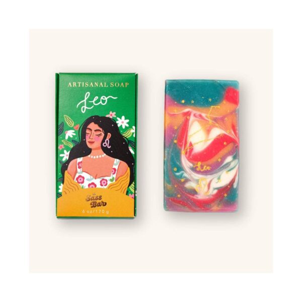 The Sass Bar Leo Star Sign Soap (135 g) - The Sass Bar