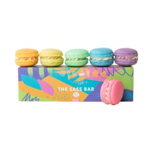 The Sass Bar Macaron Soap Box (6 pcs) - The Sass Bar