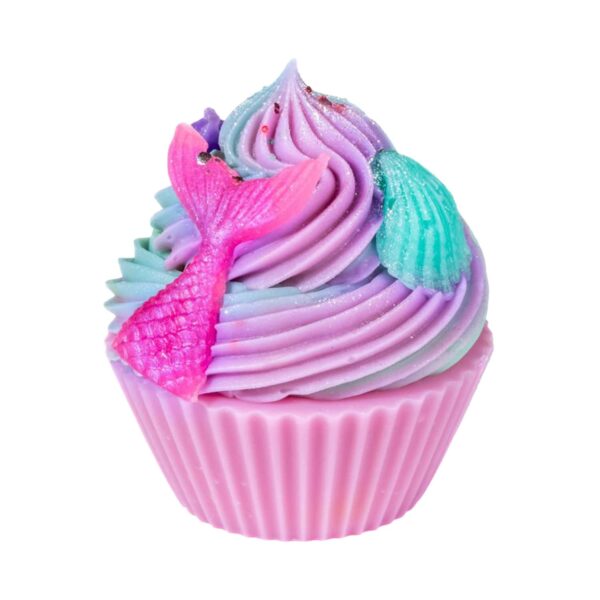 The Sass Bar Mermaid Lagoon Cupcake Soap (115 g) - The Sass Bar