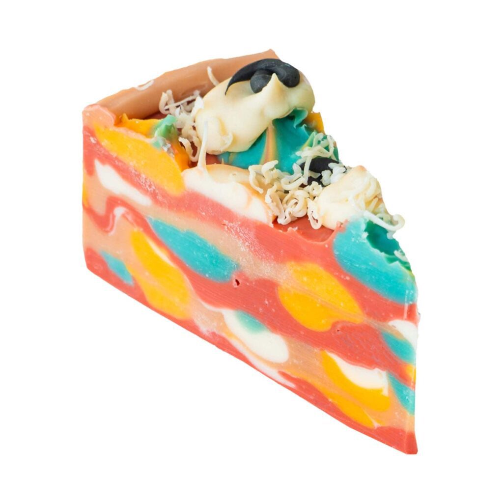 The Sass Bar Pizza Cake Soap (150 g) - The Sass Bar