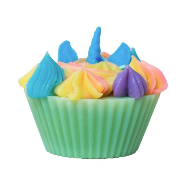 The Sass Bar Rainbow Unicorn Cupcake Soap (115 g) - The Sass Bar