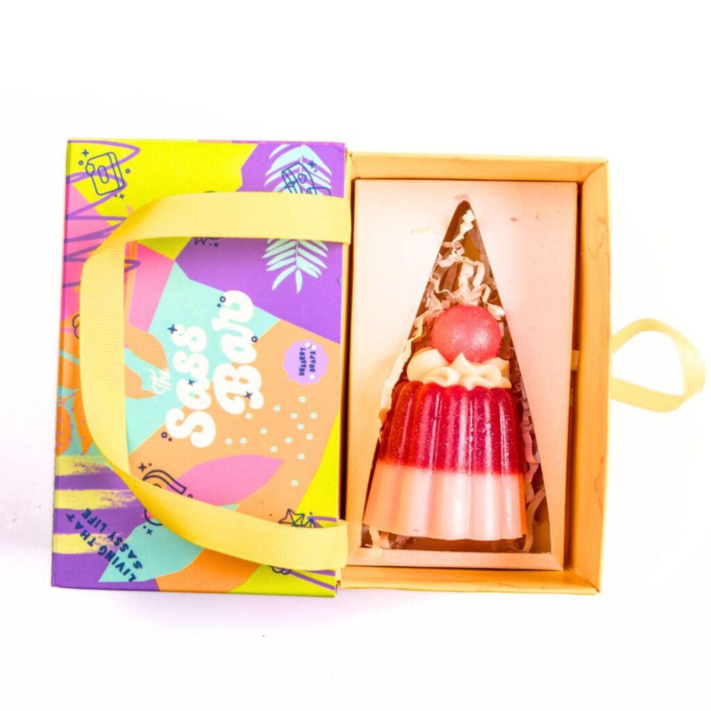 The Sass Bar Retro Jelly Soap (75 g) - The Sass Bar