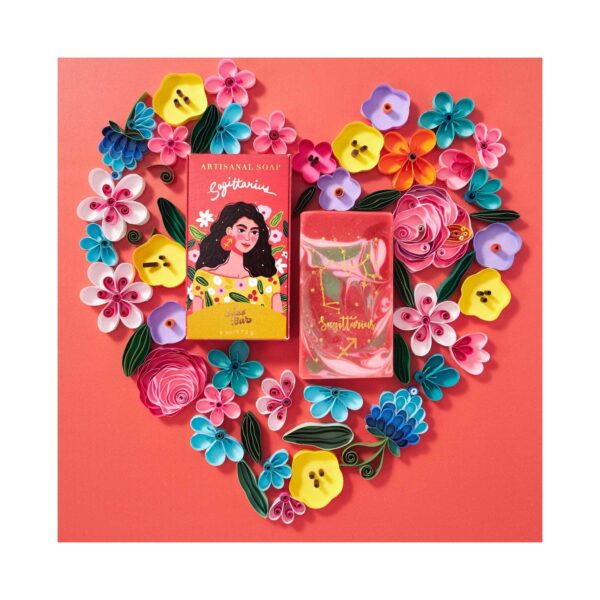 The Sass Bar Sagittarius Star Sign Soap (135 g) - The Sass Bar