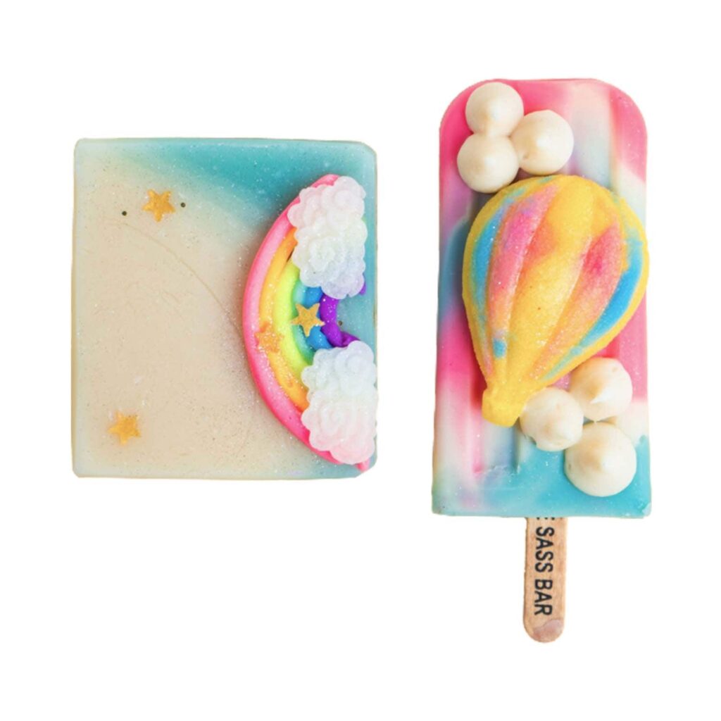 The Sass Bar Soap Hot Air Balloon + Rainbow (Set of 2) - The Sass Bar