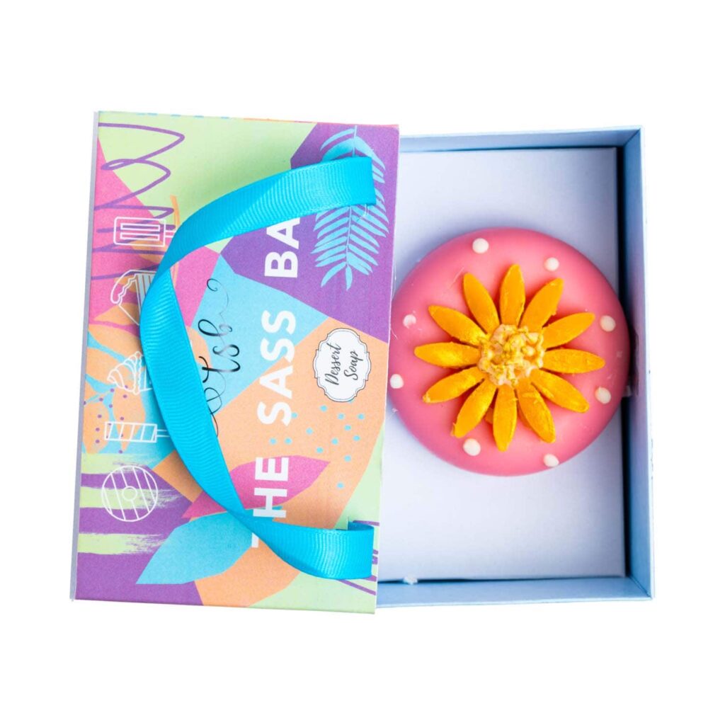 The Sass Bar Summer Daisy Donut Soap (80 g) - The Sass Bar