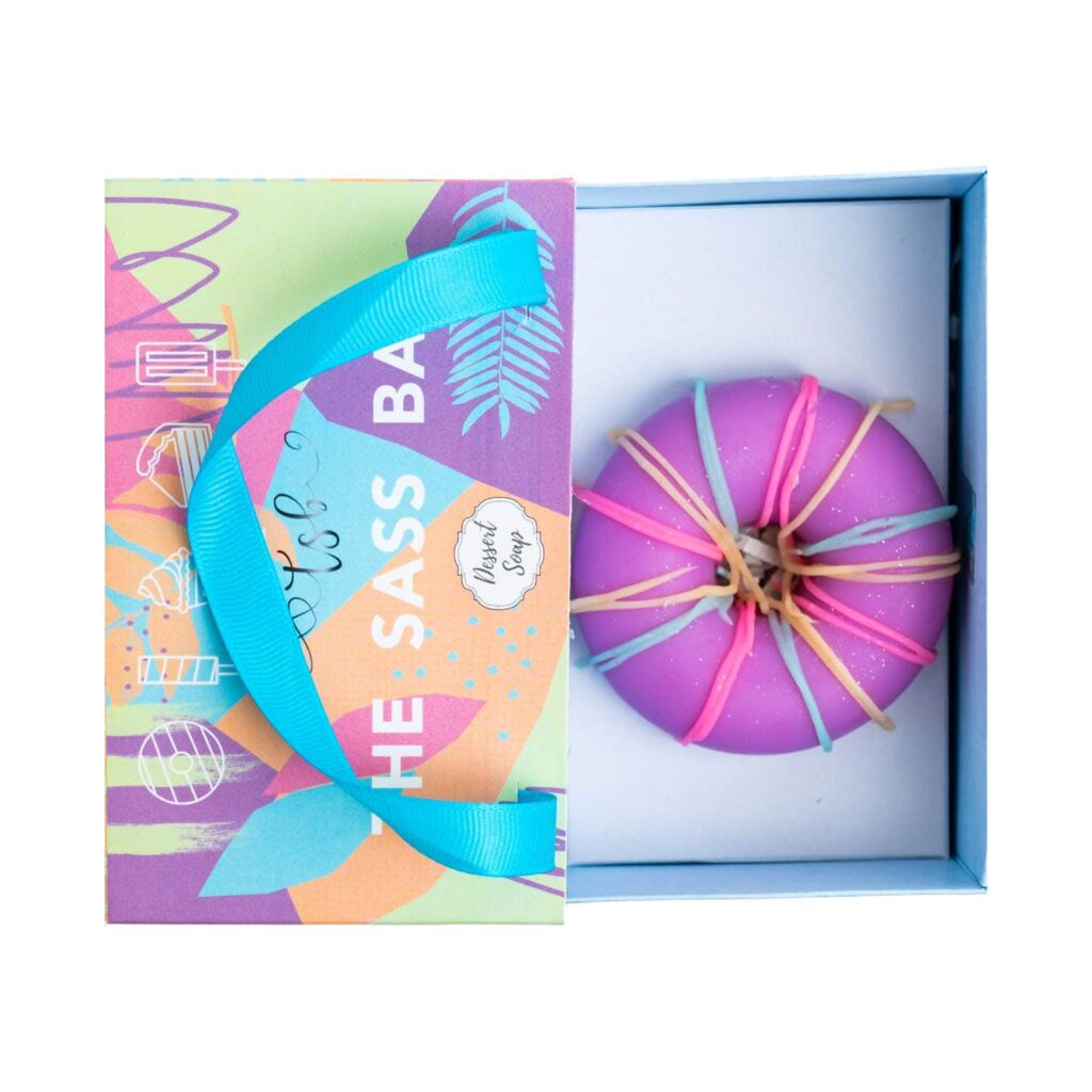 The Sass Bar Summer Melange Donut Soap (80 g) - The Sass Bar