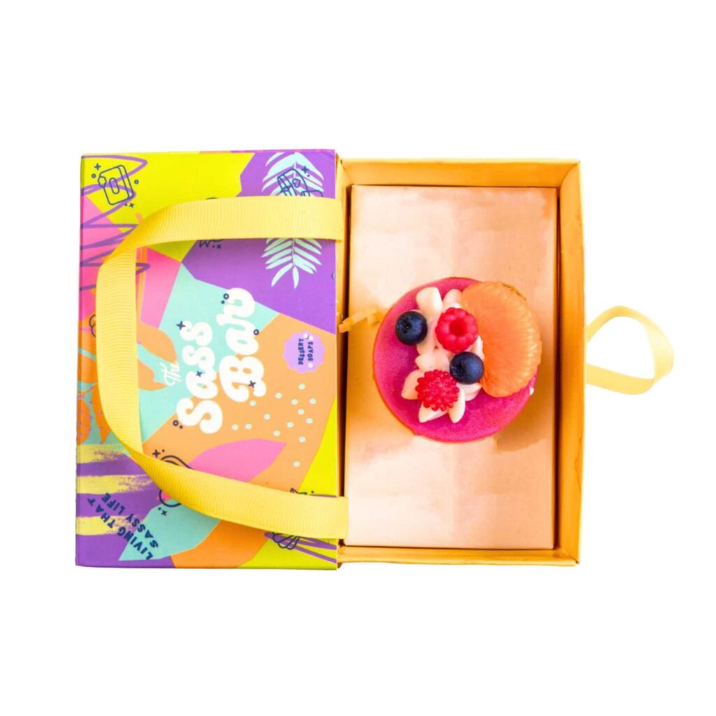 The Sass Bar Tropical Panna Cotta Soap (100 g) - The Sass Bar