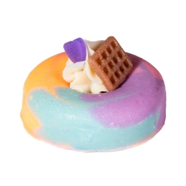 The Sass Bar Whipped Cream Sunset Donut Soap (80 g) - The Sass Bar