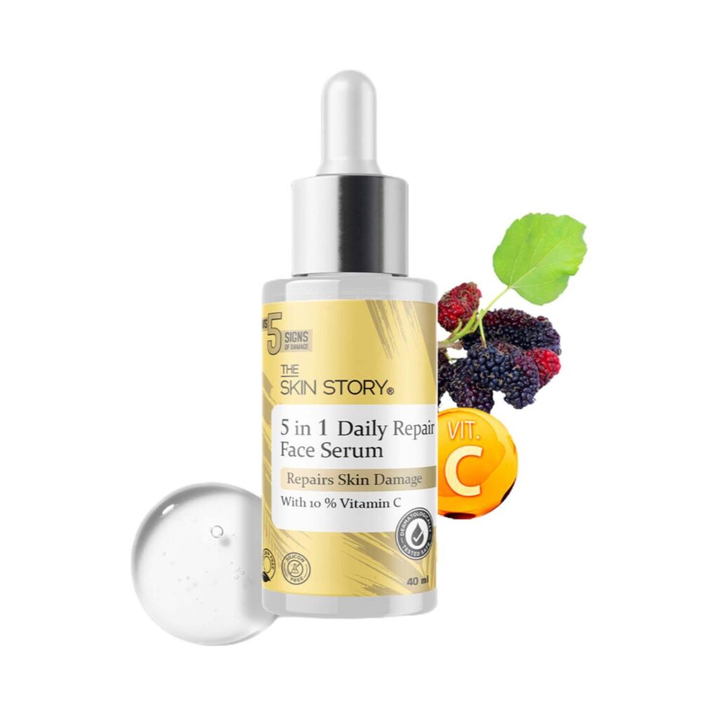 The Skin Story 5 In 1 Daily Repair Face Serum (40ml) - The Skin Story
