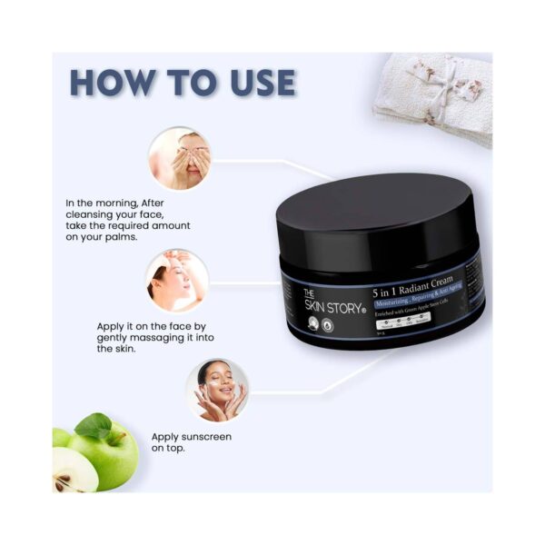 The Skin Story 5 In 1 Radiant Moisturising Cream (50g) - The Skin Story