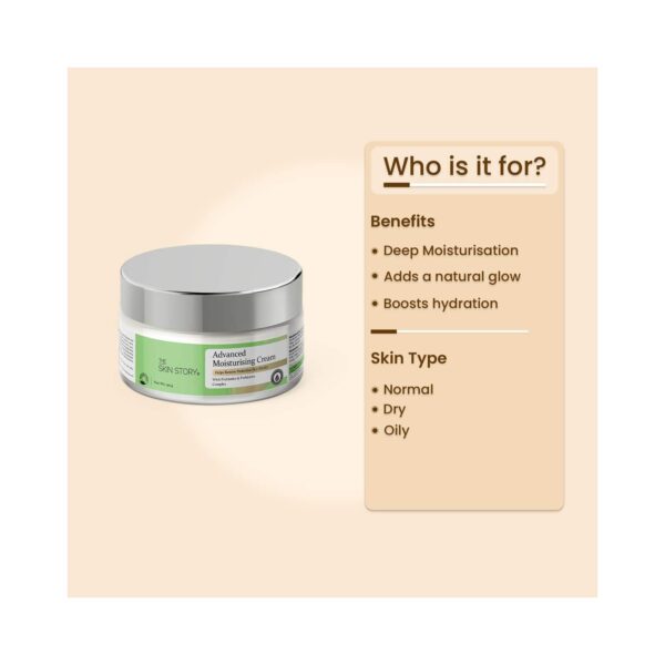 The Skin Story Advanced Moisturising Cream (50g) - The Skin Story