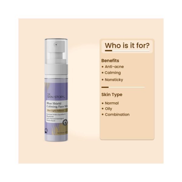 The Skin Story Blue Shield Calming Face Mist (100ml) - The Skin Story