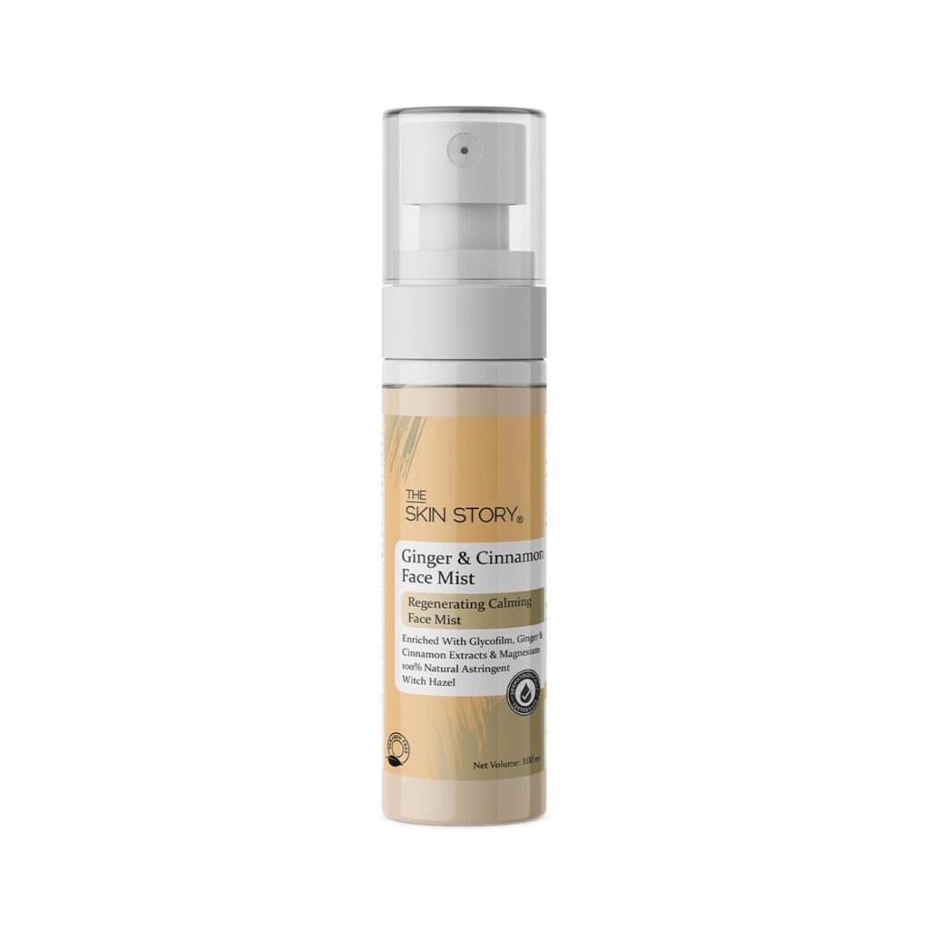 The Skin Story Ginger & Cinnamon Face Mist With Magnesium (100ml) - The Skin Story