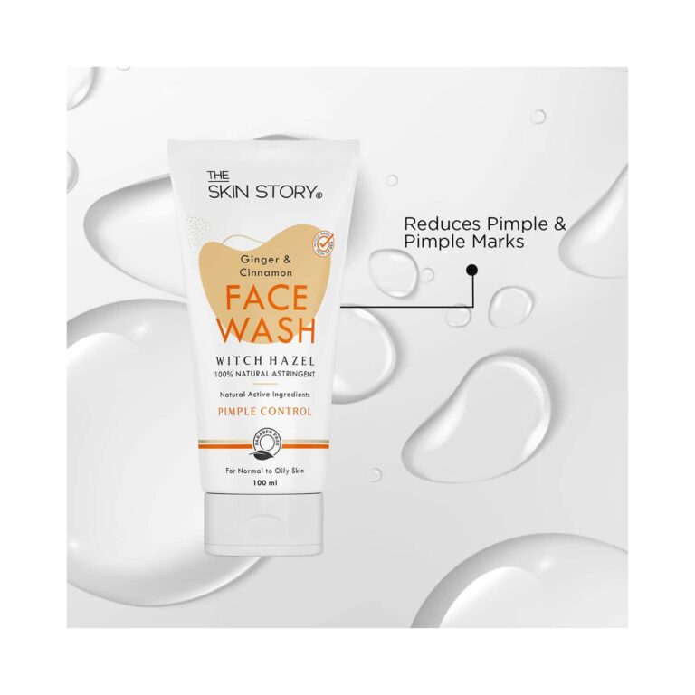 The Skin Story Ginger & Cinnamon Facewash (100ml) - The Skin Story