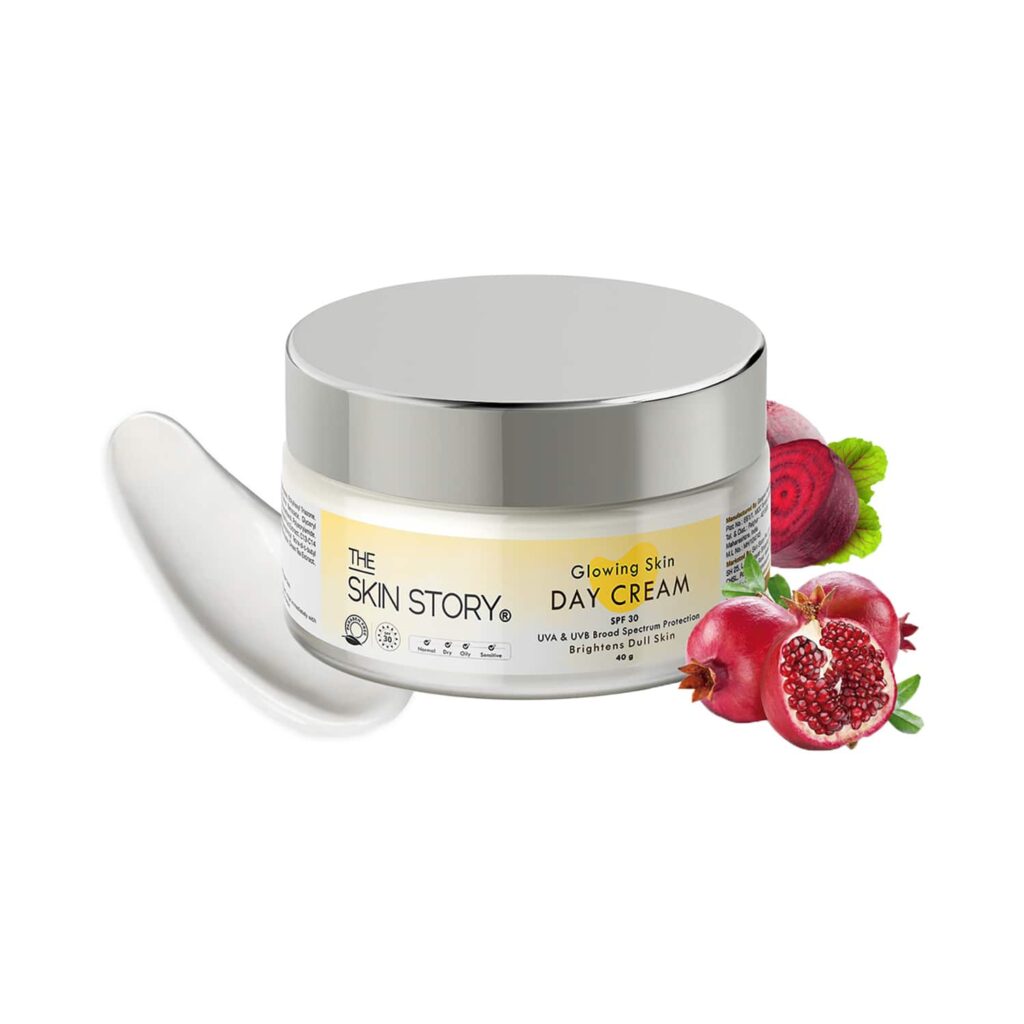 The Skin Story Glowing Skin Day Cream With SPF 30 (40 g) - The Skin Story