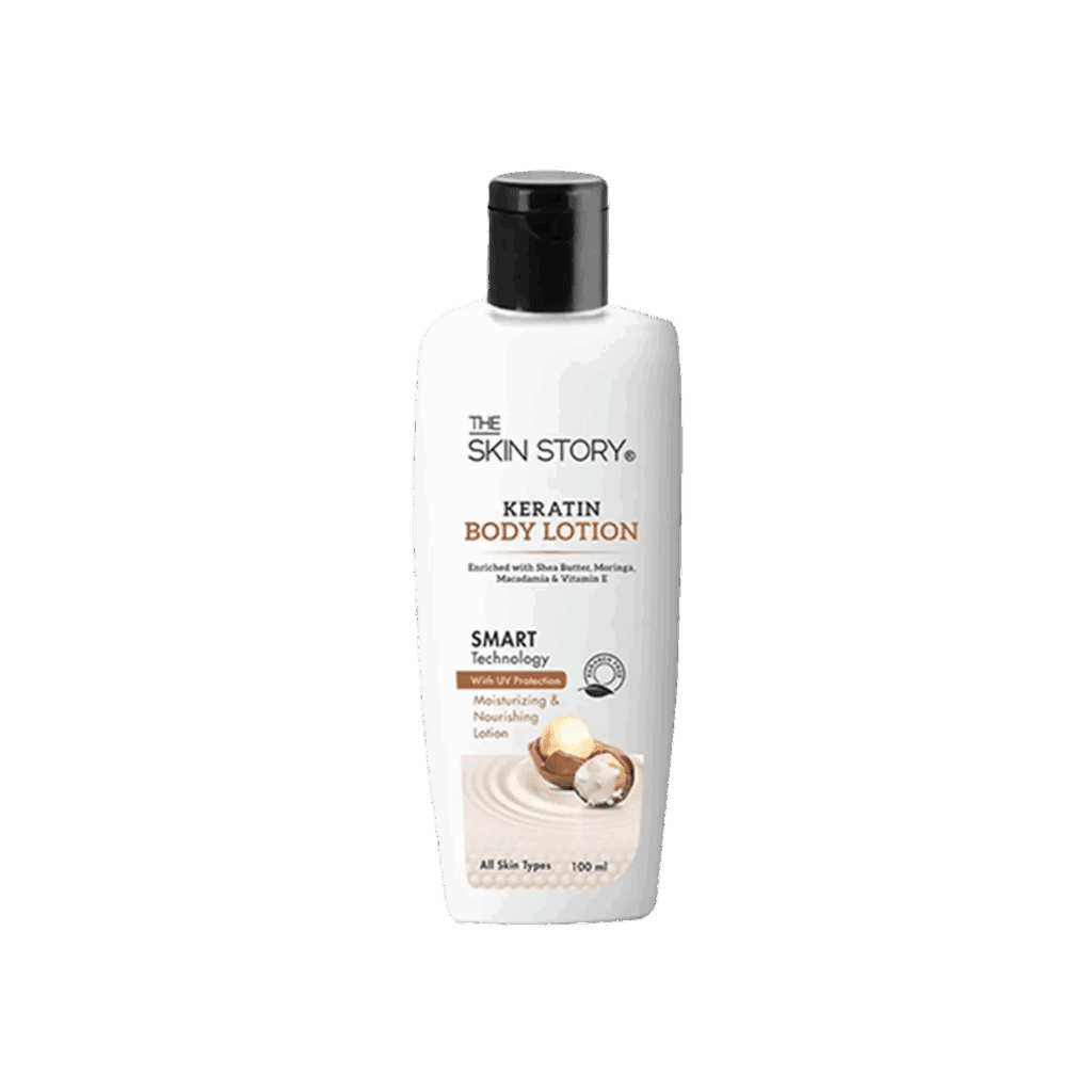 The Skin Story Keratin Body Lotion SMART Technology UV Protection (100ml) - The Skin Story