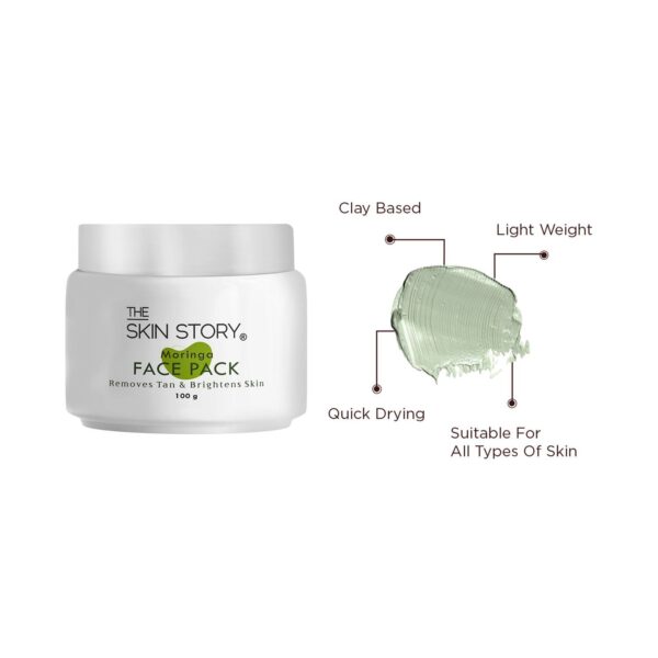 The Skin Story Moringa Face Pack (100ml) - The Skin Story