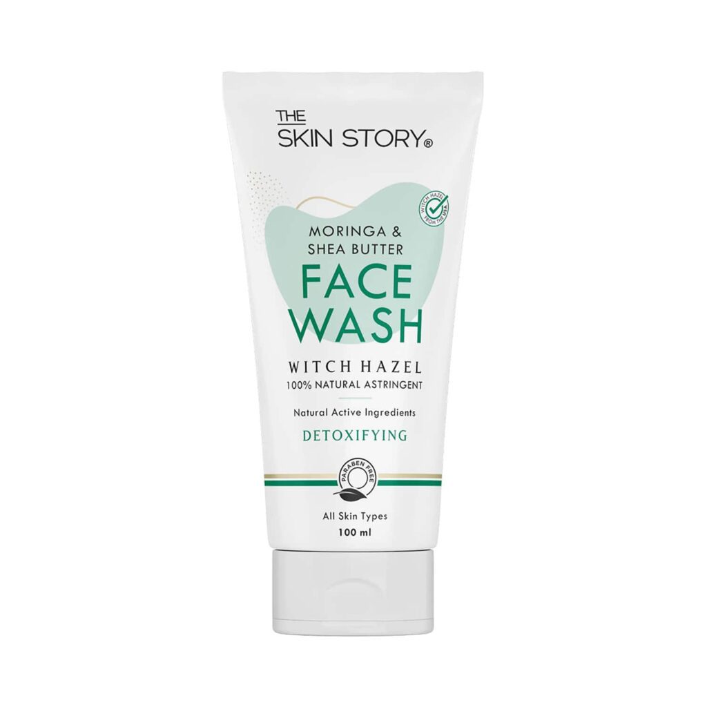 The Skin Story Moringa & Shea Butter Facewash (100ml) - The Skin Story