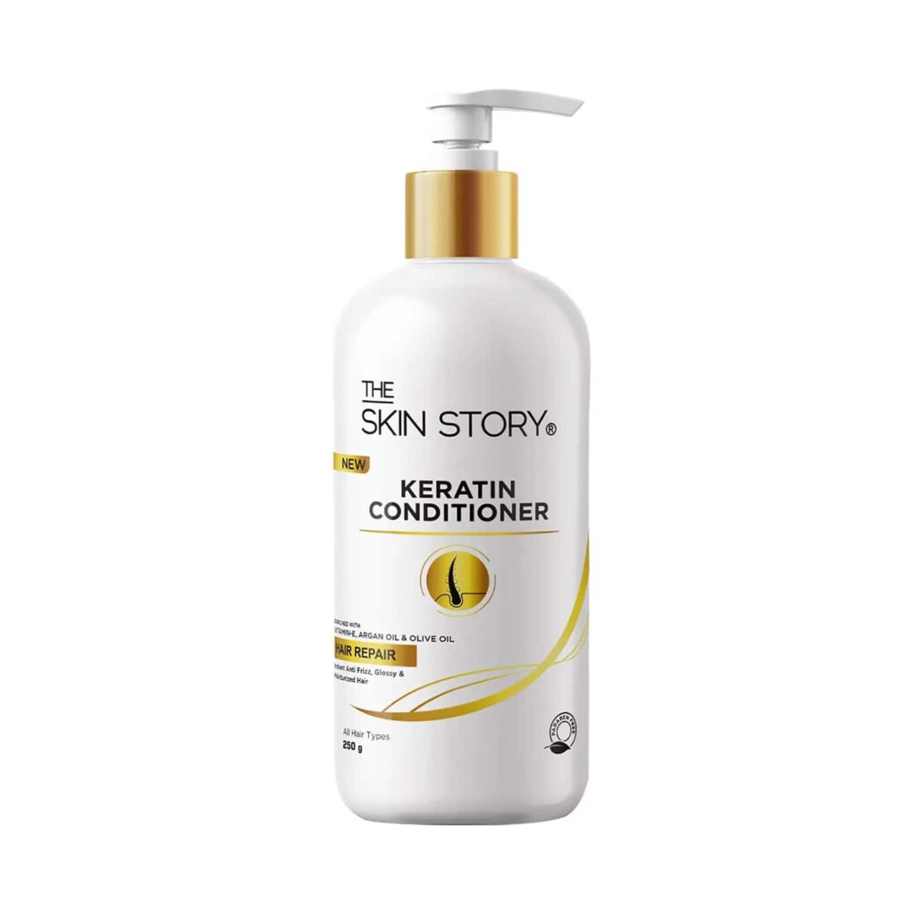 The Skin Story New Keratin Repair & Strengthen Conditioner (250g) - The Skin Story