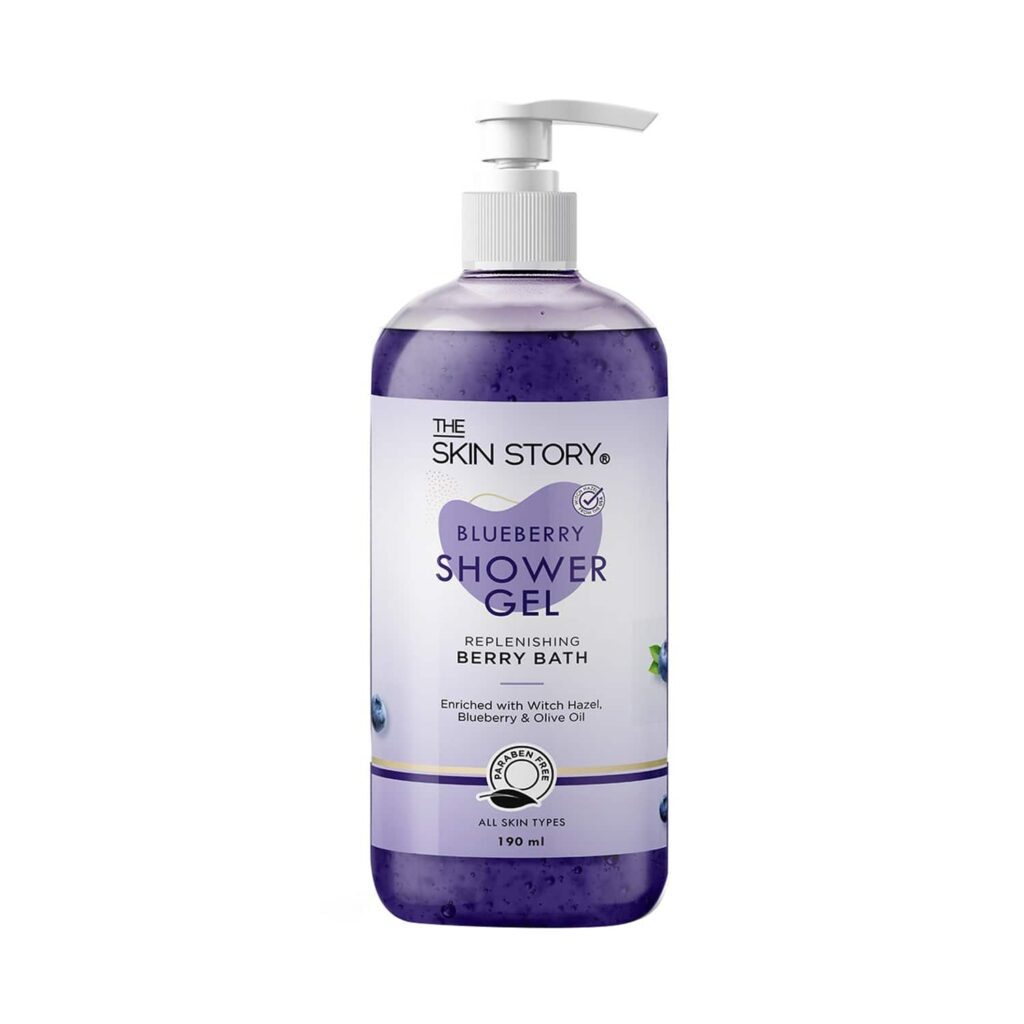The Skin Story Refreshing Blueberry Shower Gel (190ml) - The Skin Story
