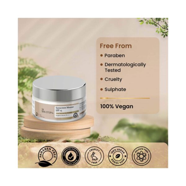 The Skin Story Tinted Sunscreen Mousse SPF 30 (40g) - The Skin Story