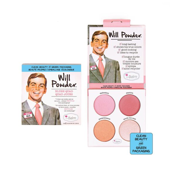 theBalm Cosmetics Will Powder Blush - Quad (10g) - theBalm Cosmetics
