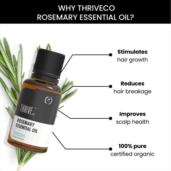 Thriveco Rosemary Essential Oil (15 ml) - Thriveco