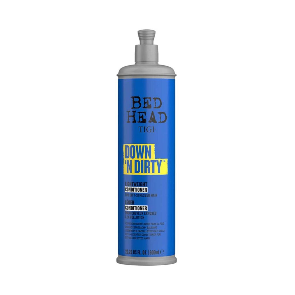 TIGI Bed Head Down N’ Dirty Lightweight Hair Conditioner For Detox & Repair (600ml) - TIGI