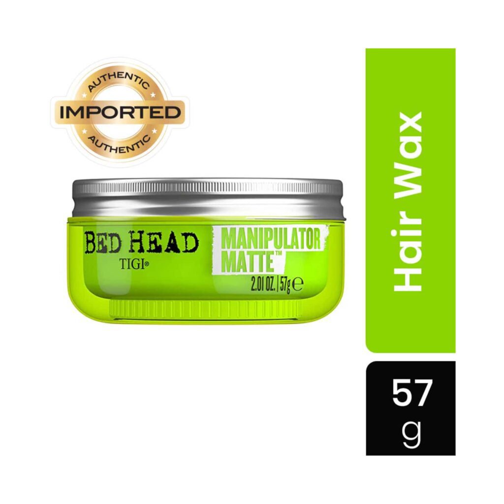 TIGI Bed Head Manipulator Matte Hair Wax Paste With Strong Hold (57g) - TIGI