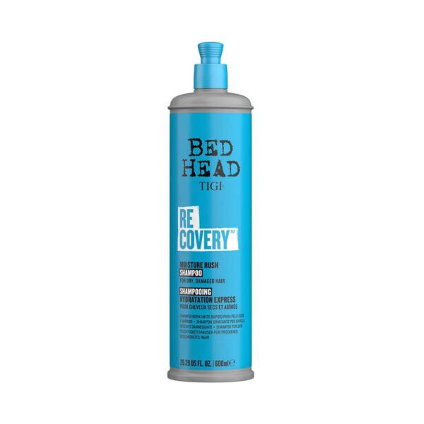 TIGI Bed Head Recovery Moisture Rush Shampoo For Dry & Damaged Hair (600ml) - TIGI