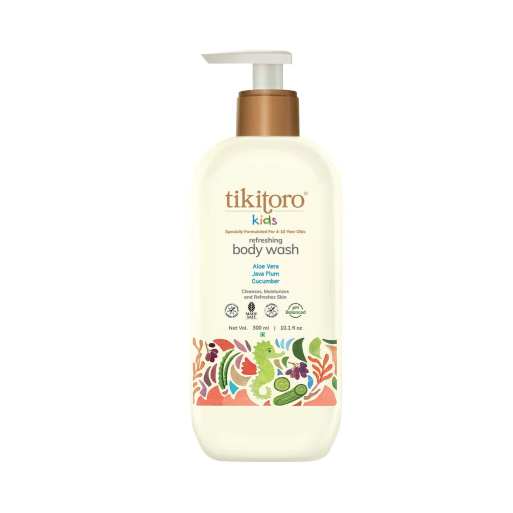 Tikitoro Kids Refreshing Body Wash (300 ml) - Tikitoro