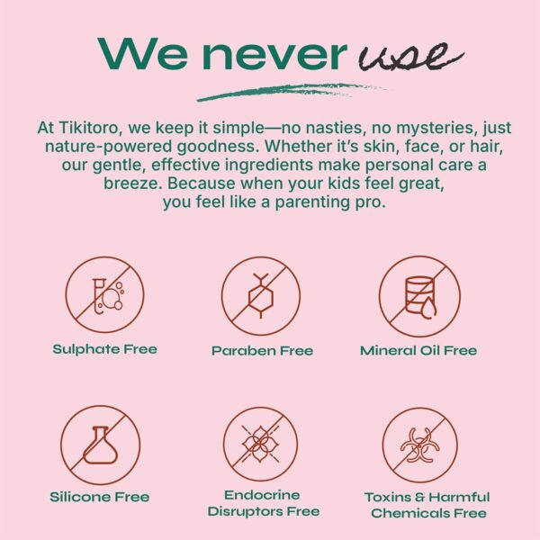 Tikitoro Kids Refreshing Face Wash (100 ml) - Tikitoro