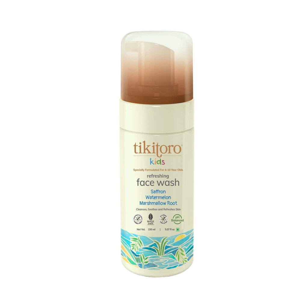 Tikitoro Kids Refreshing Face Wash (150 ml) - Tikitoro