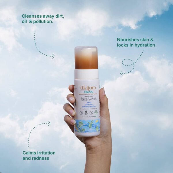 Tikitoro Teens Refreshing Face Wash (150 ml) - Tikitoro