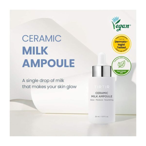 TIRTIR Ceramic Milk Ampoule (30 ml) - TIRTIR