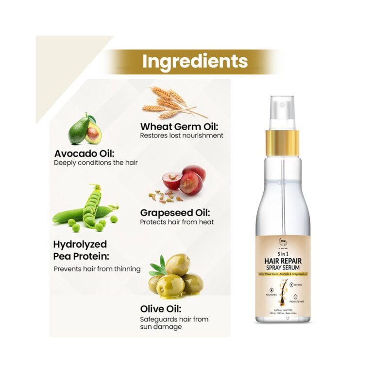 TNW The Natural Wash 5-In-1 Hair Repair Spray Serum (100ml) - TNW The Natural Wash