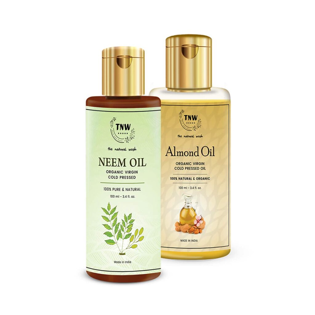 TNW - The Natural Wash Almond Oil and Neem Oil Combo - TNW The Natural Wash