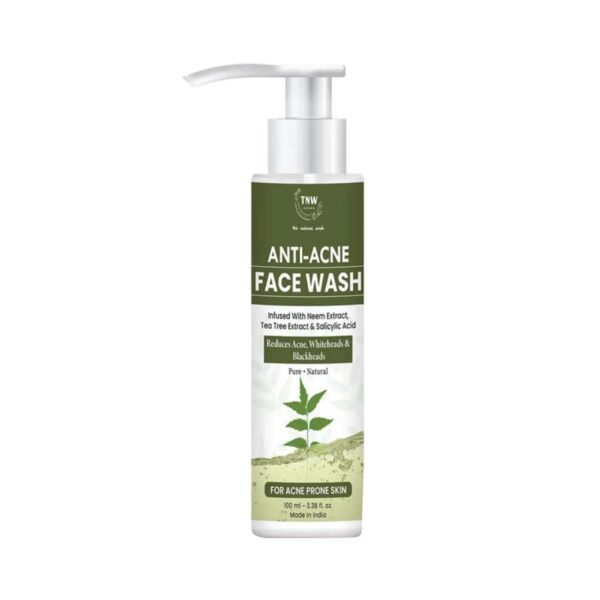 TNW - The Natural Wash Anti Acne Face Wash Pack of 2 Combo - TNW The Natural Wash