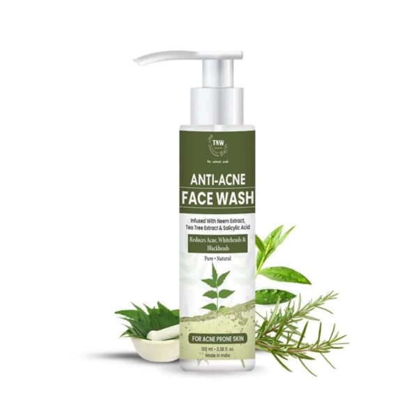 TNW - The Natural Wash Anti Acne Face Wash Pack of 2 Combo - TNW The Natural Wash