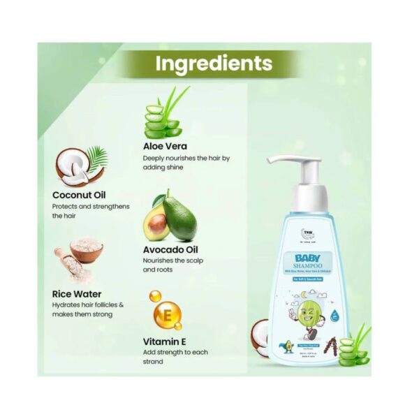TNW The Natural Wash Baby Shampoo (150ml) - TNW The Natural Wash