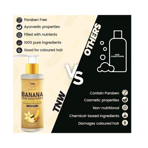 TNW The Natural Wash Banana Hair Conditioner (200ml) - TNW The Natural Wash