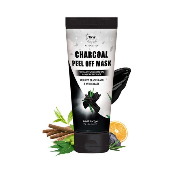 TNW The Natural Wash Charcoal Peel Off Mask (100g) - TNW The Natural Wash