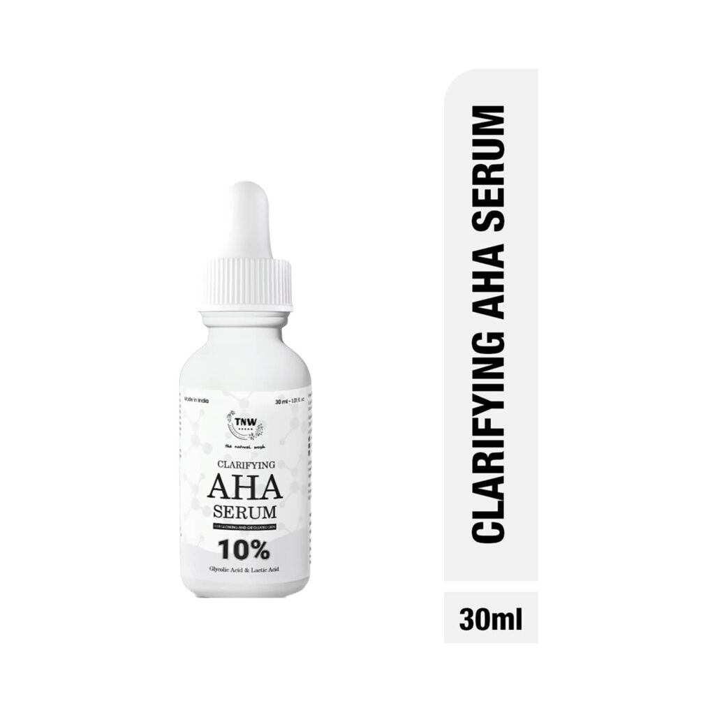 TNW The Natural Wash Clarifying AHA Serum With Glycolic Acid And Lactic Acid (30ml) - TNW The Natural Wash